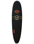 Surfworx Ribeye Black Mini Mal Soft Surfboard 7ft 6 Starter Package