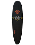 Surfworx Ribeye Black Mini Mal Soft Surfboard 7ft 0 Starter Package