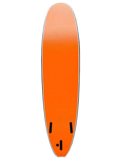 Surfworx Ribeye Black Mini Mal Soft Surfboard 7ft 6 Starter Package