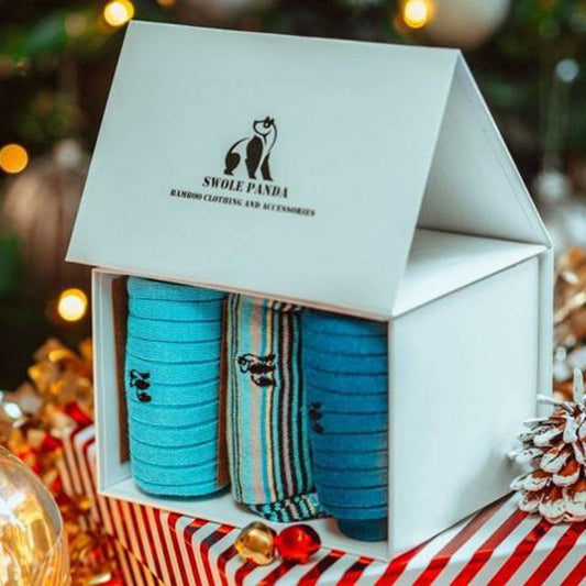 Small Swole Panda Gift Box Sock Gift Box Swole Panda