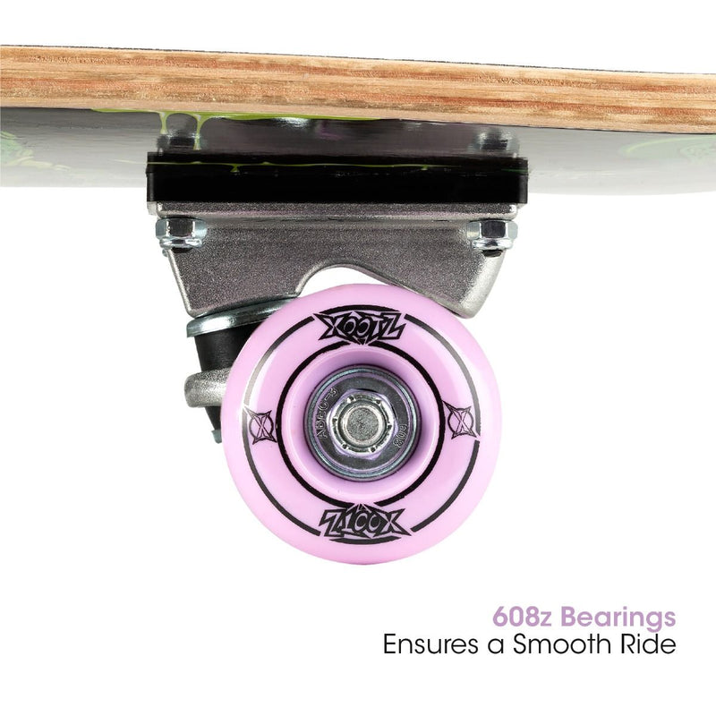 Xootz Doublekick Street Skateboard - Tentacle 31"