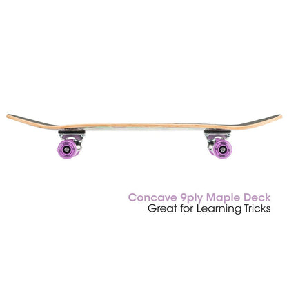 Xootz Doublekick Street Skateboard - Tentacle 31"