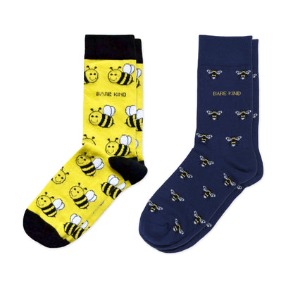 The Bee 2 Pack Bamboo Sock Set Socks Bare Kind