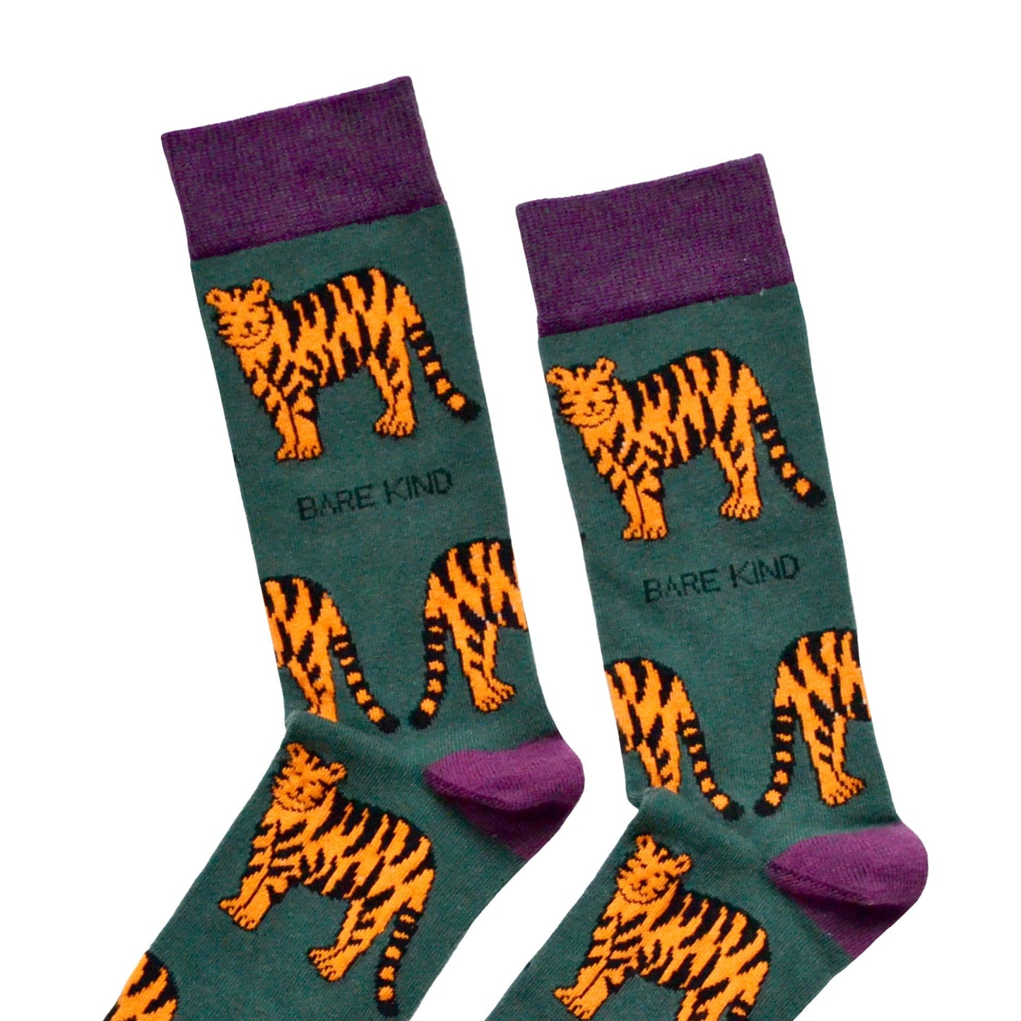 Save the Tigers Bamboo Socks Socks Bare Kind