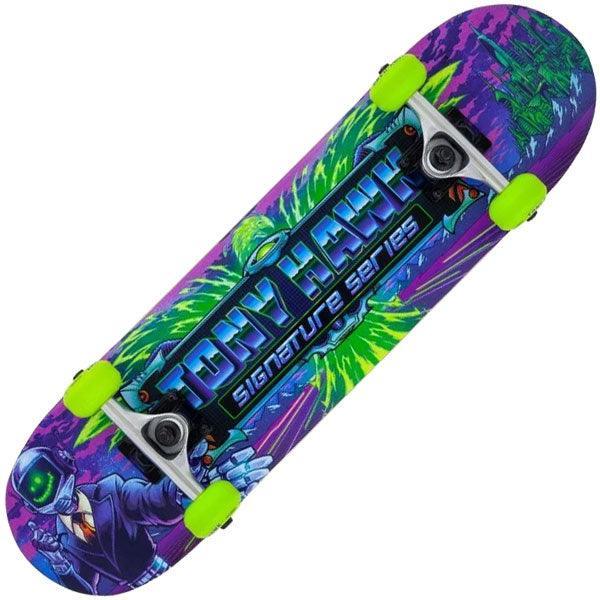 Tony Hawk SS 360 Complete Skateboard Cyber Mini Double Kick Tony Hawk