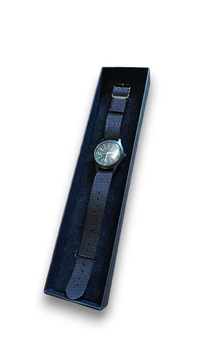 'Terrain Black' Cat.4 Field Watch (38mm) | Limited Edition watch Rotate North