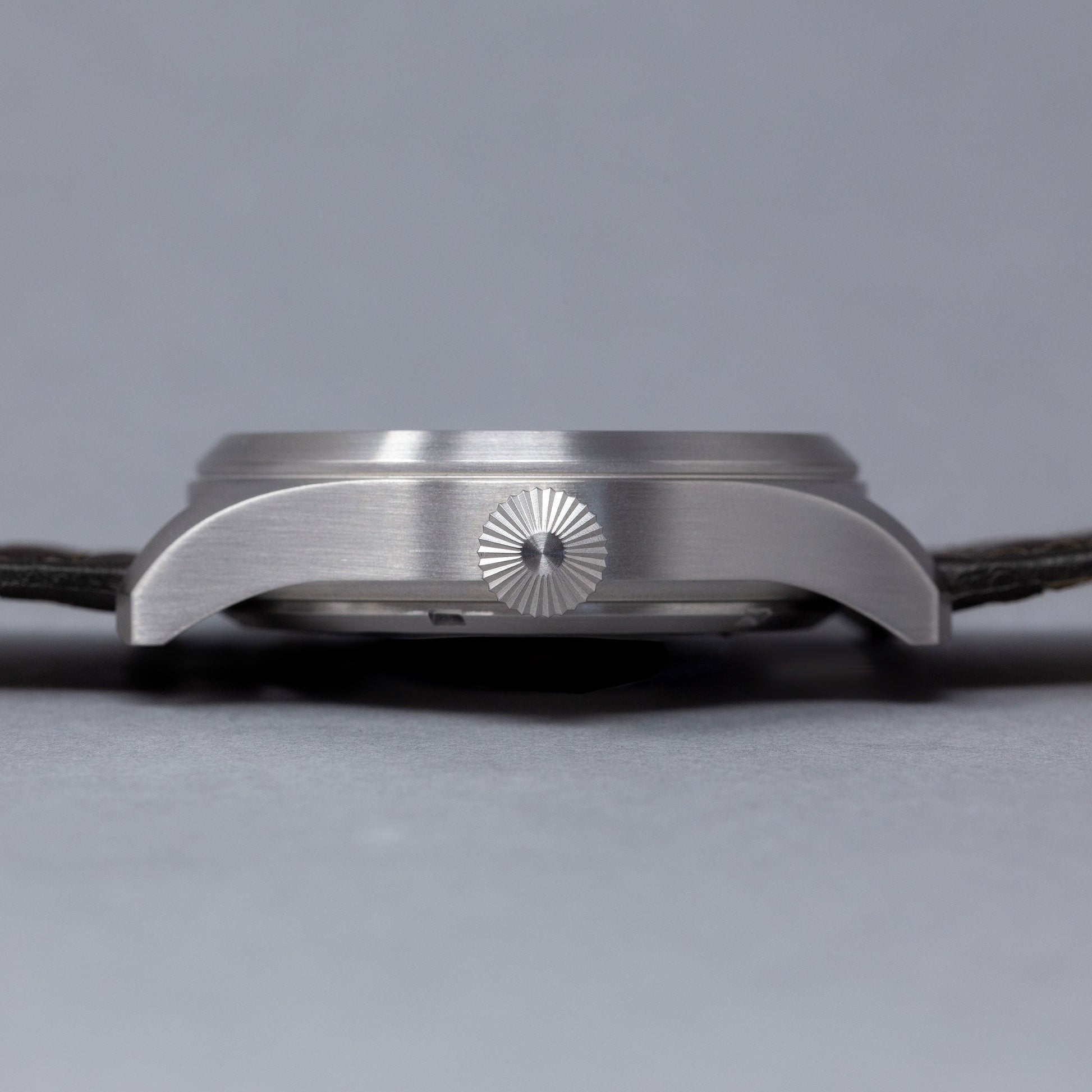 'Turbulence' Cat.1 Aviator's Watch (46mm) | Rook Black Watches Rotate North