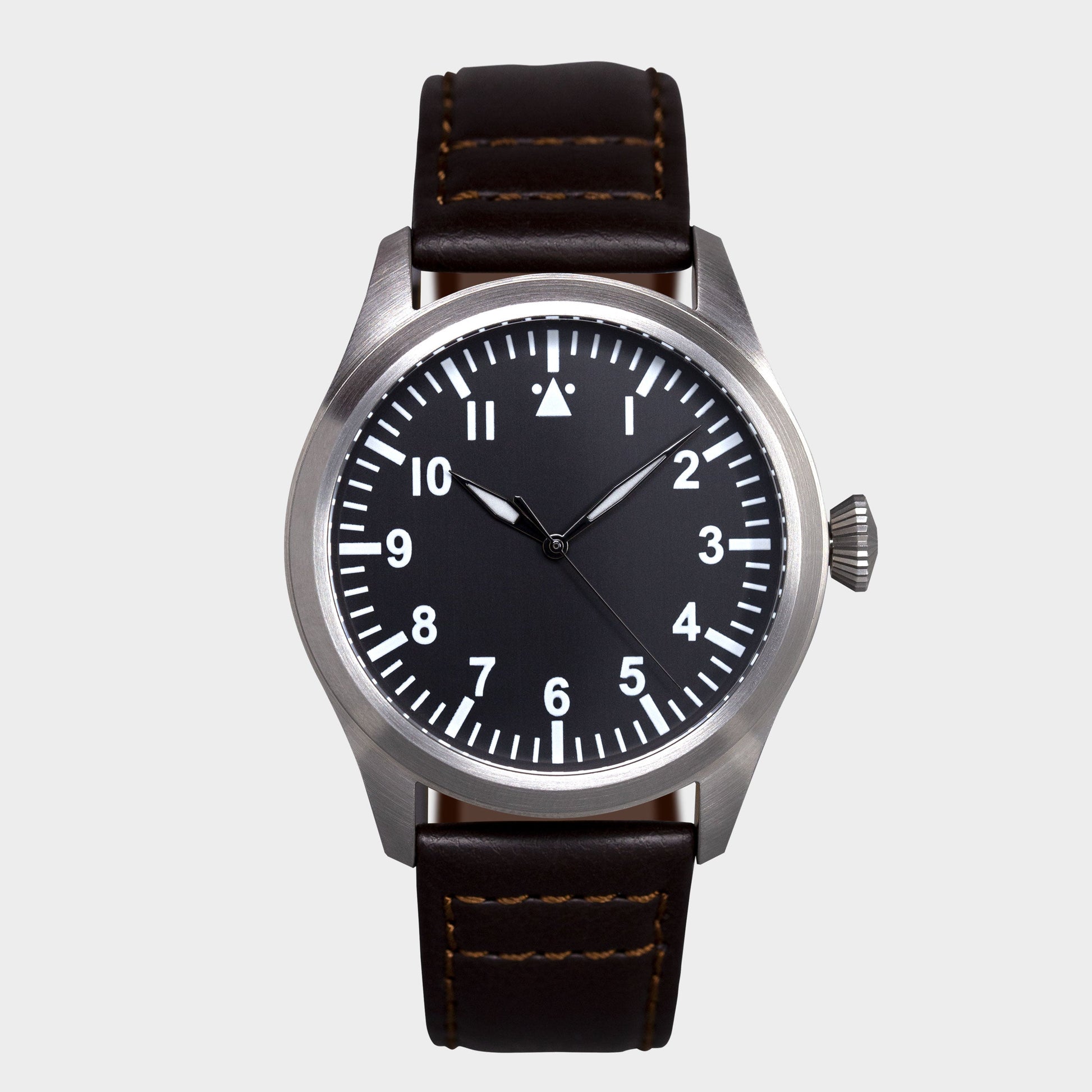 'Turbulence' Cat.1 Aviator's Watch (46mm) | Rook Black Watches Rotate North