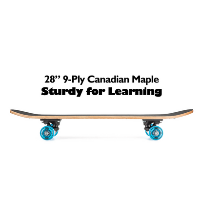 Xootz Doublekick Street Skateboard - Sketch Ya Deck 28" Skateboards Xootz