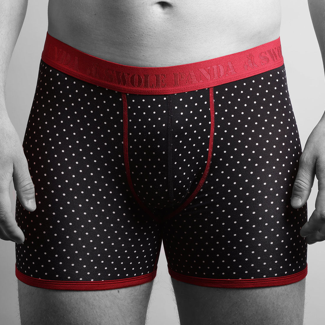 Bamboo Boxers 2 Pack - Skulls / Black & White Spot Underwear Swole Panda