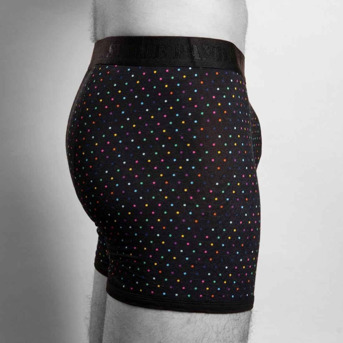 Bamboo Boxers - Multi-Coloured Dots Underwear Swole Panda