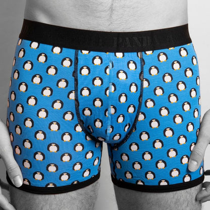 Bamboo Boxers - Penguins Underwear Swole Panda