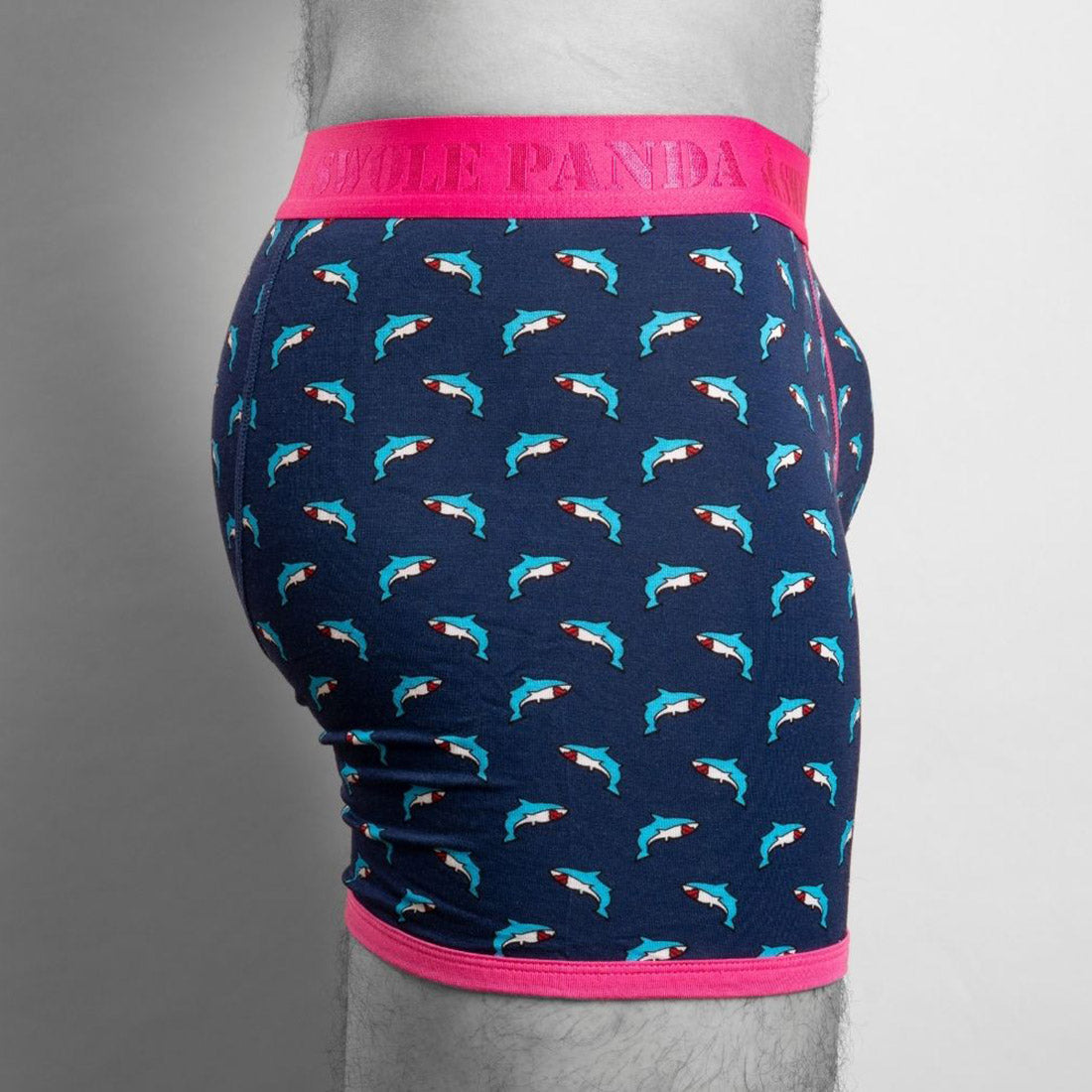 Bamboo Boxers - Sharks Underwear Swole Panda