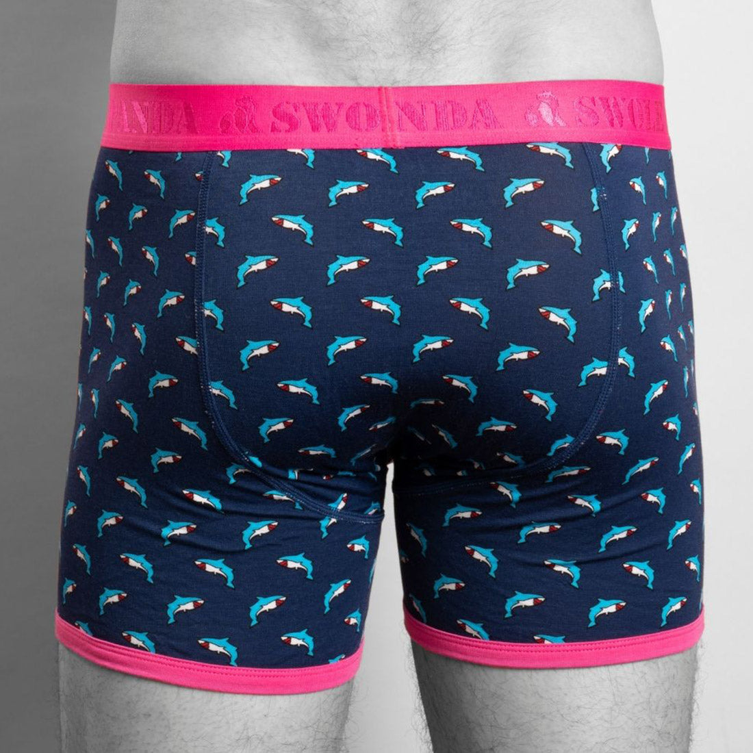 Bamboo Boxers - Sharks Underwear Swole Panda