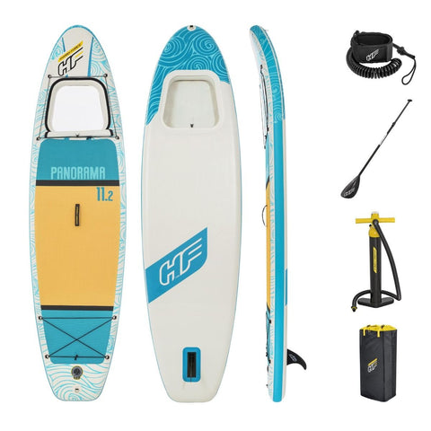 Hydro Force Panorama 11' Inflatable Paddle Board SUP Complete Kit