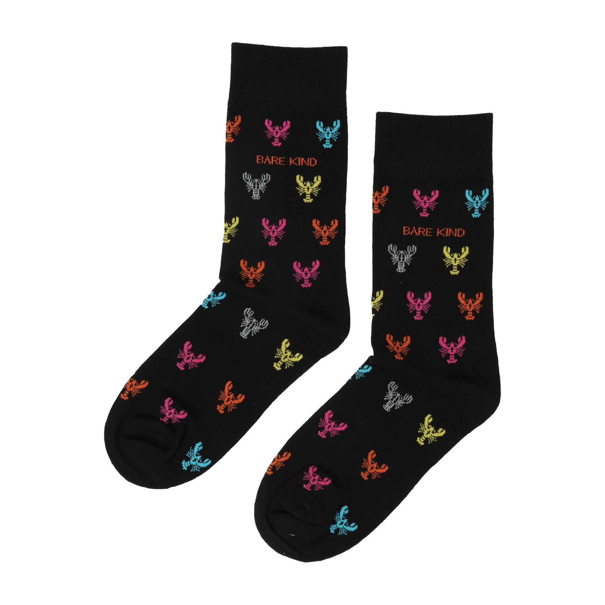 Save the Lobster Small Motif Bamboo Socks Socks Bare Kind