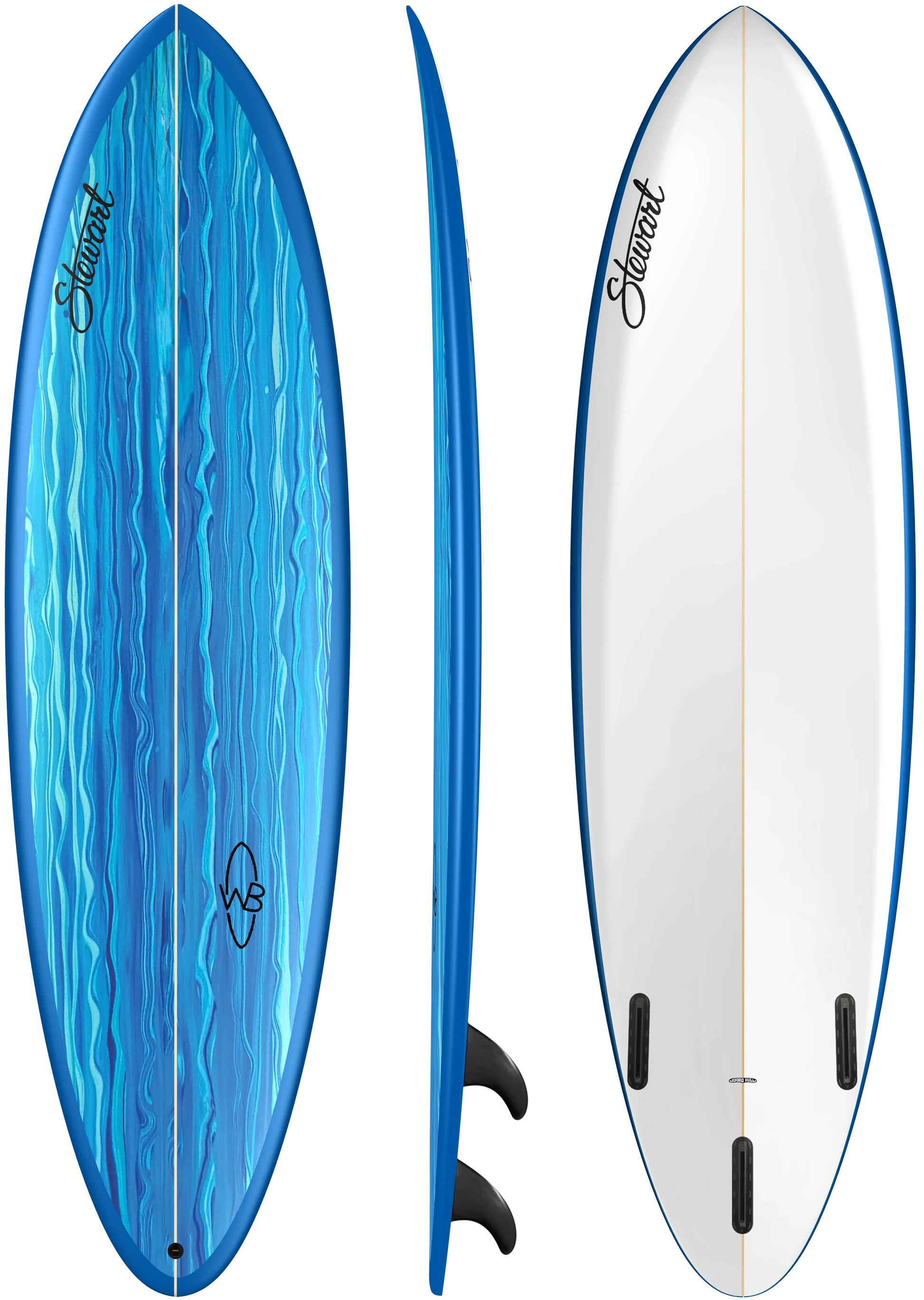 Stewart Surfboards Wild Bill Performance Mid Length Custom Surfboards Pyzel