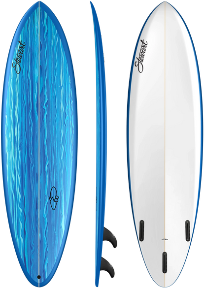 Stewart Surfboards Wild Bill Performance Mid Length Custom Surfboards Pyzel