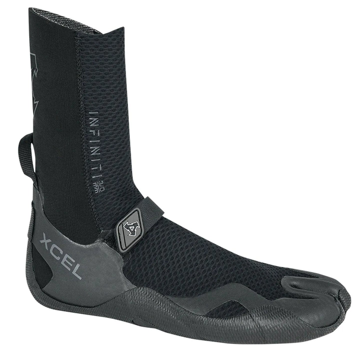 Xcel 8mm Infiniti Round Toe Wetsuit Boots Black - Bob Gnarly Surf