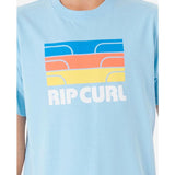 Rip Curl Surf Revival Mumma Boy Tee Shirt Blue