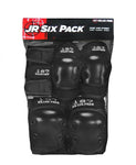187 Killer Pads Junior Six Pack Combo Pad Set Black