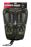 187 Killer Pads Adult Combo Skate Pad Knee & Elbow - Bob Gnarly Surf