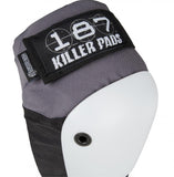 187 Killer Pads Adult Fly Knee Slim Skate Pad Grey
