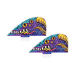 3D Fins - Dimpster Twin - Piranha (FCS-I / Futures)