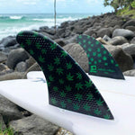 3D Fins - Akila Aipa Twin - Leaves (FCS-I / Futures) - Bob Gnarly Surf