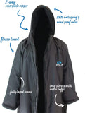 Sola Waterproof Changing Robe Coat Khaki