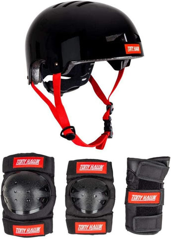 Tony Hawk Protective Set - Kids Helmet Pad Combo