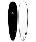 8'0 Slab Day Tripper Black Soft Top Surfboard - Bob Gnarly Surf