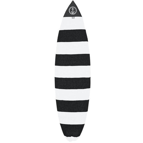 Captain Fin Co Shortboard Boardsock Black/White