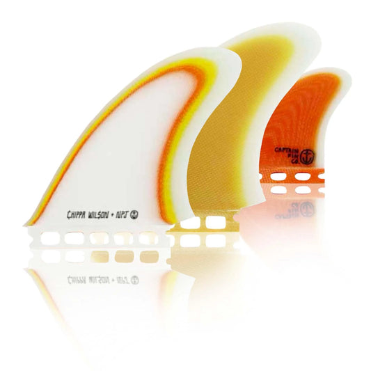 Captain Fin Co Chippa Wilson & NPJ Twin + Trailer Single Tab (Futures Compatible) - Bob Gnarly Surf