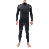 Dakine Mens Cyclone Zip Free Full Suit 6/4 (Black)