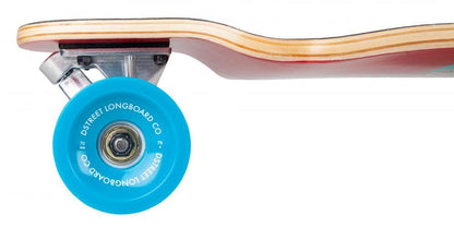 D Street Drop Down Hawaiian 39.5" Longboard - Bob Gnarly Surf
