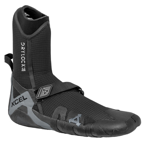 Xcel 5mm Drylock Round Toe Wetsuit Boots Grey