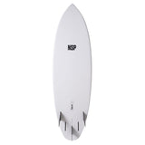 NSP 6’4 Elements Tinder D8 White Surfboard
