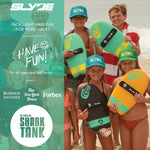 Slyde Handboards 'The Grom' Soft Top Handboard Turquoise