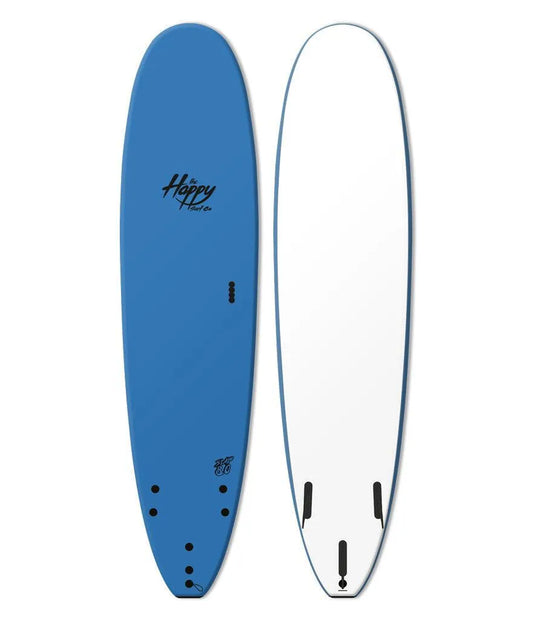 8'0 Slab Day Tripper Black Soft Top Surfboard - Bob Gnarly Surf