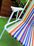 Striped Folding Camping Chair-Bob Gnarly Surf