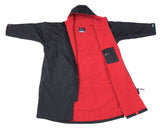 dryrobe® Advance Weatherproof Changing Robe Black/Red