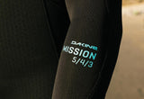 Dakine Womens Mission Chest Zip Full Suit 4/3 (Black)