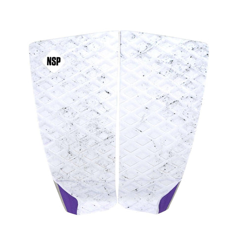 NSP 2 Piece Recycled Traction Tail Pad White