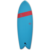 Mobyk 5'8 Old School Softtop Surfboard Curacao - Bob Gnarly Surf