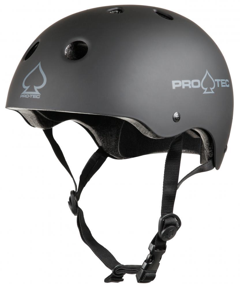 Pro-Tec Adult Skate Helmet Classic Matte Black Helmet Pro Tec XS