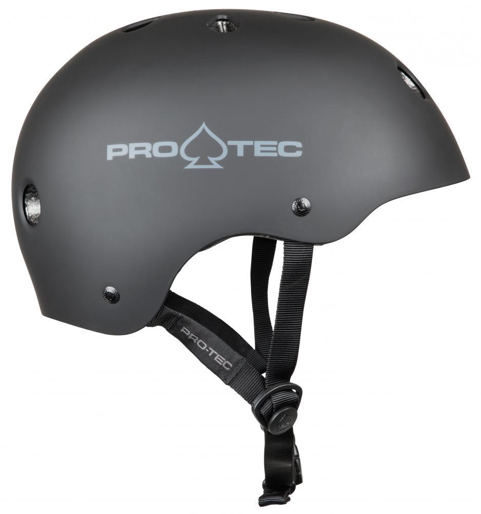 Pro-Tec Adult Skate Helmet Classic Matte Black Helmet Pro Tec