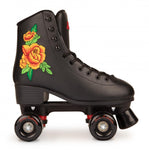 Rookie Quad Rollerskates Rosa Black Adult Kids Roller Boots - Bob Gnarly Surf