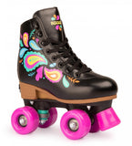 Rookie Adjustable Quad Roller Skate Carnival Black