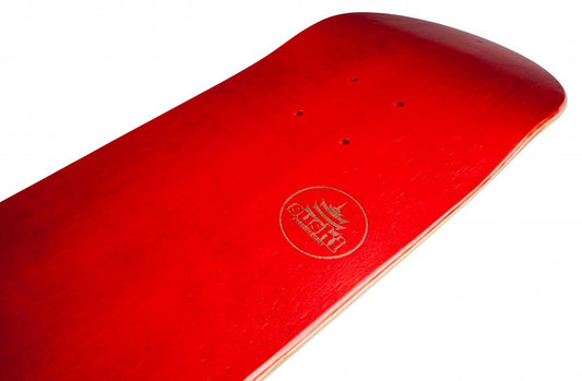 Sushi Pagoda Stamp Red Deck 31.25" x 7.875" - Bob Gnarly Surf